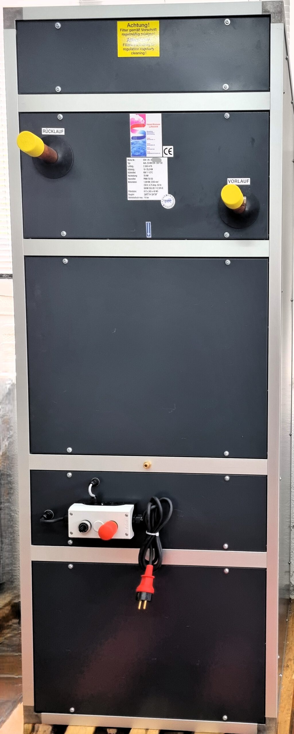 Airhandler 25 kW EDV